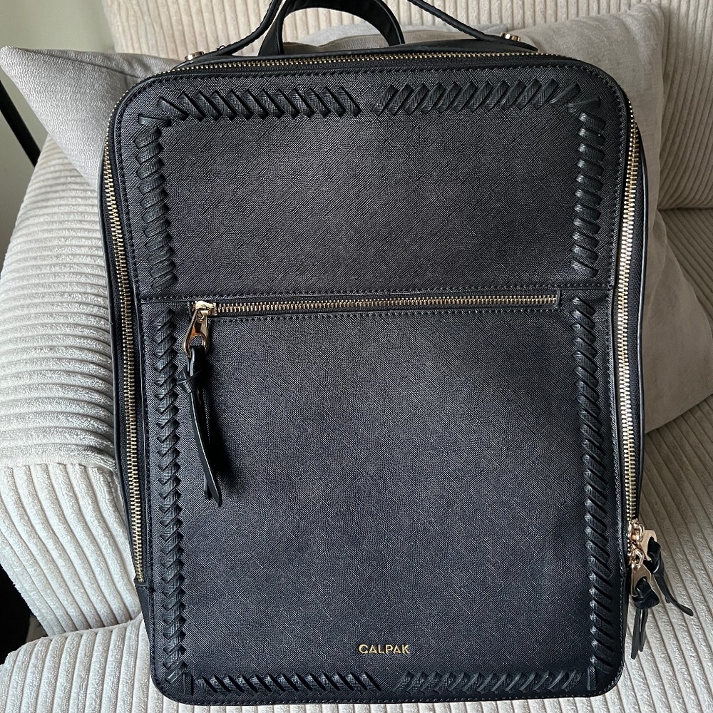 Black Calpak Laptop Backpack